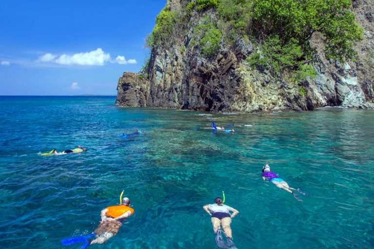 Snorkeling at Crystal Bay in Nusa Penida